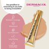 Dermacol  Full Coverage Foundation Liquid Makeup Matte Foundation with SPF 30 Waterproof Foundation for Oily Skin Acne  Under Eye Bags LongLastin