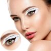 16Pcs Eyeliner Stencils Eyeliner Eyeshadow Stencils Cat Kit Eyeliner Stencil Stickers Stamp Pads Smokey Eye Shadow Eyeliner Stencil Molds Quick E