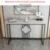 Axdwfd Console table Marble Console Table Sofa Table Living Room Shelf Bedroom Console Cabinet 31.4x11.8x33.4 Inch