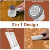 Cosicosy Fabric Shaver, Bobble Remover for Clothes Lint Remover Debobbler Clothes Shaver LED Digital Display 2-In-1 Lint Roller Wool Defuzzer Flu