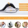 JB London Reusable Dust Face Mask with 10 Filters  Personal Protective Adjustable for Running Cycling Outdoor ActivitiesBlack1 Mask  10 Activated