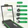 Folding treadmill for home, THERUN 2.5HP Under Desk Treadmill w/Widened Shock Absorption Running Belt, Foldable Walking Running Machine w/Adjusta