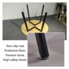 Office Business Hotel Lobby Dining Table Set Office Conference Table Office Table and Chair Set Furniture Dining Table and Chair Combination Livi