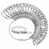 Ring Sizer Measuring Tool, 27 PCS Premium Ring Measurement Tool, US Ring Size 0-13 with Half Size, 1 PCS Finger Ring Sizing Measure Gauge, by UUB