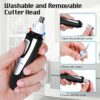 Ear and Nose Hair Trimmer Clipper 2022 Professional Painless Eyebrow  Facial Hair Trimmer for Men Women BatteryOperated Trimmer with IPX7 Waterpr