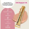 Dermacol  Full Coverage Foundation Liquid Makeup Matte Foundation with SPF 30 Waterproof Foundation for Oily Skin Acne  Under Eye Bags LongLastin