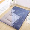 Japanese Futon Cover with Zipper 100% Cotton Cover for Traditional Floor Futon Mattress Removable Washable Without Mattress