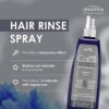 Joanna Ultra Color  Silver Hair Rinse In Spray For Blond And Light Hair  Ashen Grey Shade  Natural Shine  Eliminates Yellowish Hue Of Grey Blonde