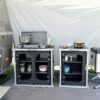 Campart Travel Camping Cupboard Bordeaux