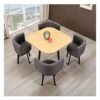 Office Business Hotel Lobby Dining Table Set Office Conference Table Office Table and Chair Set Furniture Dining Table and Chair Combination Livi