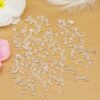 Earring Backs for Studs 200pcs Earring Back Soft Clear Ear Safety Back Pads Backstops Bullet Clutch Stopper Replacement for Fish Hook Earring Stu