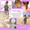 Topsy Tail Hair Tool MORGLES Hair Braiding Tool Purple