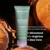 ManCave Olivestone Face Scrub for Men Exfoliates  Smoothes Fight dullness and deadskin build up Natural smoothing exfoliants Vegan Friendly Tube