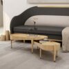 JIAQUANSHOP Coffee Table Home Solid Wood Coffee Table Sofa Table Accent Table Sets Simple and Multifunctional Tray Table End Table for Living Roo