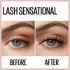 Maybelline Mascara Lash Sensational Volumizing and Thickening Waterproof Mascara Black