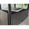ACIYD Outdoor Patio Furniture Garden Coffee Bistro Set Rattan Garden Furniture Sets Patio Table and Chairs Sets Patio Conservatory Indoor Outdoor