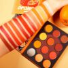 Natural Neutral Smokey Matte Shimmer Eyeshadow Makeup Palette Afflano Pigment and Blending Earth Pallet Eye Shadow 12 Colors From Beige Apricot t