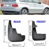 Car Front Rear Mud Flap Splash Guards Fender,For for BMW X5 E53 2000-2006