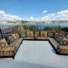 U Shaped Arabic Floor Sofa Set Black Floor Cushions Balcony Patio Sofas Pallet Sofa Ethnic Sofa Moroccan Sofas Sectional SofasPouffs U Sofa Full