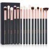 Amazon Brand  Eono Eyeshadow Brushes 15Pcs Professional Eye Makeup Brush SetEye Makeup Brushes for Concealer Eyeliner EyelashEyebrow Blending Con