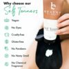 Organic  Natural Self Tanner  Sunless Tanning Lotion  NonStreaking Cream Develops a Bronze and Golden Self Tan in a Few Hours  NonToxic and DyeFr