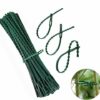 D.A.Y. Republic 50 Pieces 7" Adjustable Flexible Garden Twist Cable Ties for Supporting Plants, Fixing Vine, Trellis, Rose Arch, Climbing Support