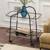 NXYJD Sofa Side Table Glass Corner Table Mobile Wheeled Small Coffee Table Living Room Table Dining Car Stainless Color  Silverclear glass