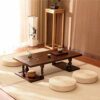 HIZLJJ Retro Coffee Table Mid Century Modern TV Stand with Storage Shelf for Living Room Vintage Coffee Table TV Table Sofa Table Easy Assembly W