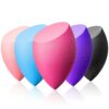 Hygea Beauty Makeup Sponge  Set of 5 Multicoloured NonLatex Soft Beauty Blender for Cream Powder and Liquid Teardrop  Multicolour