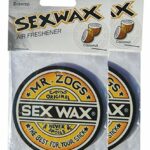 Mr Zogs Sex Wax Car Air Freshener Surf Assorted Fragrances - New (2 x Coconut)
