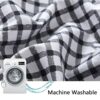 Japanese Futon Cover with Zipper 100% Cotton Cover for Traditional Floor Futon Mattress Removable Washable Without Mattress