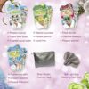 7th Heaven Pamper and Party Face Mask Bundle  Contains 10 Moisturising and Cleansing Facial Skincare Masks Silver Cosmetics Bag and a Soft Cleans