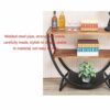 Axdwfd Console table 3 Tiers Console Sofa Side Table Bookshelf Entryway Accent Tables Storage Shelf Living Room Entry Hall Table