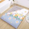Japanese Futon Cover with Zipper 100% Cotton Cover for Traditional Floor Futon Mattress Removable Washable Without Mattress
