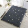Japanese Futon Cover with Zipper 100% Cotton Cover for Traditional Floor Futon Mattress Removable Washable Without Mattress