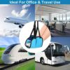 supregear Foot Hammock, Adjustable Airplane Footrest Portable Foot Hammock Under Desk for Flight Bus Train Office Home Comfortable Travel Accesso