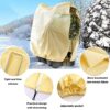 Patio Sofas Outdoor Sofa Cover AllWeather Modular Sofa Garden Combination Dialogue Set Color  Style 2 Beige Style 5
