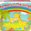 Set of 4 Baby Bath Books | First Words ABC Letters & Numbers | Plastic Coated & Padded | Floating Fun Educational Learning Toys for Toddlers & Ki