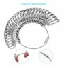 Ring Sizer Measuring Tool, 27 PCS Premium Ring Measurement Tool, US Ring Size 0-13 with Half Size, 1 PCS Finger Ring Sizing Measure Gauge, by UUB