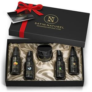 Gifts for Women AntiAging Gift Set  Hyaluronic Acid SerumCream Vitamin C Serum Aloe Vera Gel Argan Oil  Valentines Gifts for Her  Womens Gift Set