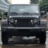 For Wrangler JK/JKU 2007-2018 Car Exterior Front Radiator Racing Grill Grille, Auto Abs Front Kidney Intake Grill Front Bumper Mesh Mask Trim Cov