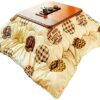 Kotatsu Table Futon Table Living Room Furniture Heating Tea Table in Winter Living Room Heating Table Balcony Casual Japanese Stove Coffee Table