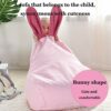 WXFN Bean Bag Chair Kids Bunny Bean Bag Set Ergonomic without Filler Made of Cotton And Linen Fabric Soft And ComfortableC