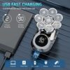 Electric Head Shaver for Men 8D Upgraded 6in1 Head Shaver for Bald Men Waterproof WetDry Electric Shaver Razor Beard Grooming Kit for Men Cordles