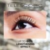 LOral Paris Intense Lengthening Mascara Lash by Lash Precise Application Up to 60 Longer Eyelashes Telescopic Mascara Black