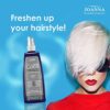 Joanna Ultra Color  Silver Hair Rinse In Spray For Blond And Light Hair  Ashen Grey Shade  Natural Shine  Eliminates Yellowish Hue Of Grey Blonde
