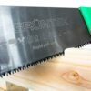 GRÜNTEK Piranha Garden and Carpenter's Saw with 2 Blades for Coarse and Fine Cut Hand Saw Japanese Saw with Slide Cutting System