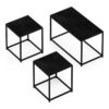 Tok Mark Traders Modern Homestead Rattan Tray Table Round Side Tables rattan design top Tray table Perfect living room accessory and ideal for re