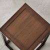 Side Table Compact Accent Table Simple Solid Wood Flowerpot Holder Tall Rectangular Display Stand for Living Room Corner Vase DisplaySize100CMCol