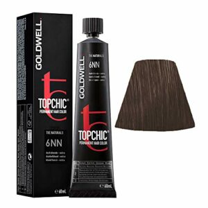 Goldwell Topchic Hair Color Tube 6NN Dark Blonde Extra Resistant by Goldwell